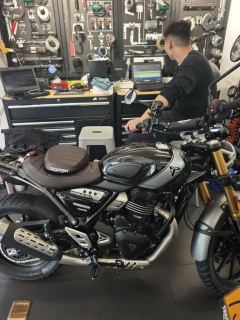 Triumph Scrambler 400 X - ფოტო 8