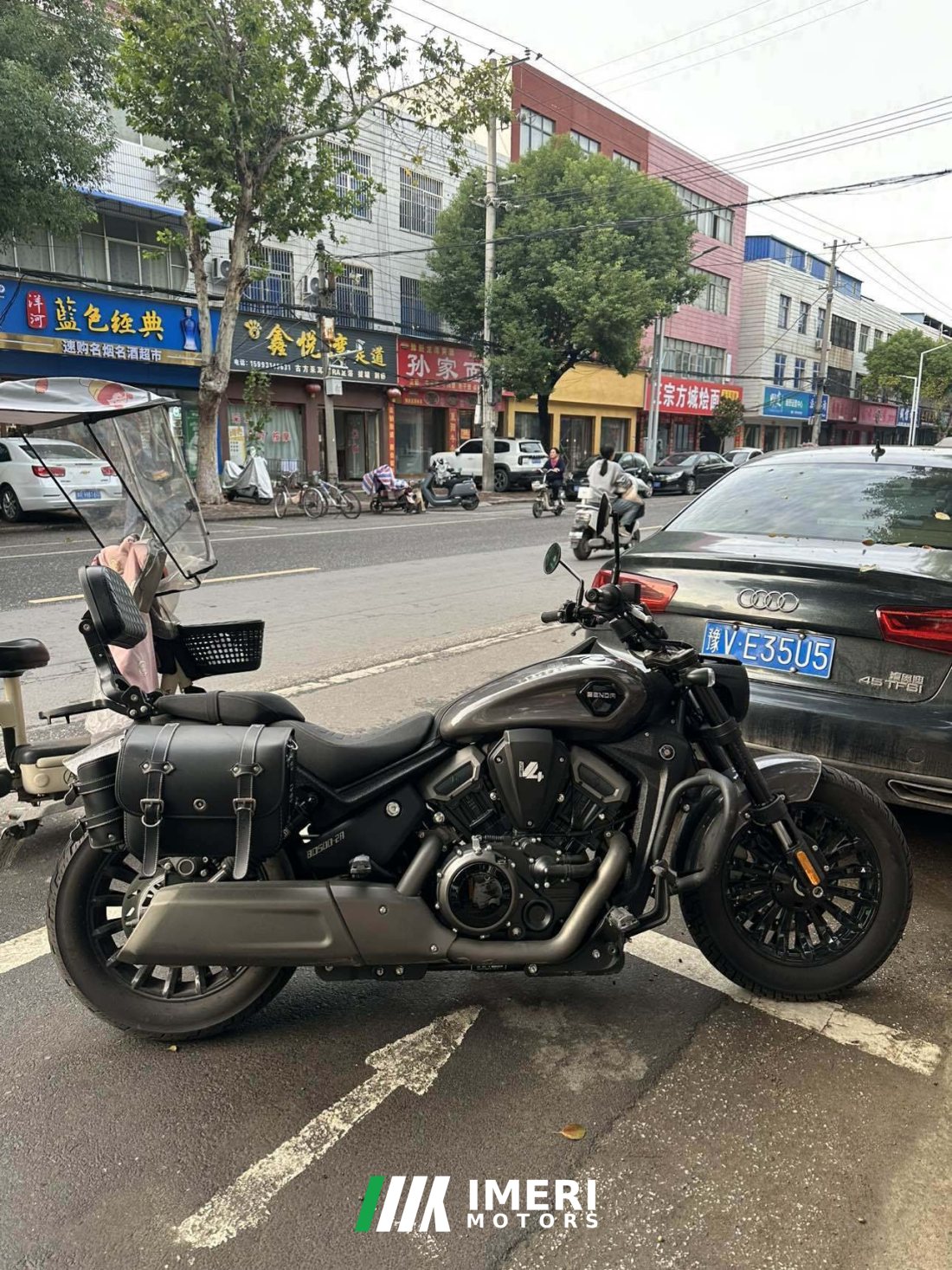 Benda Black Flag 500 - motorcycle from China