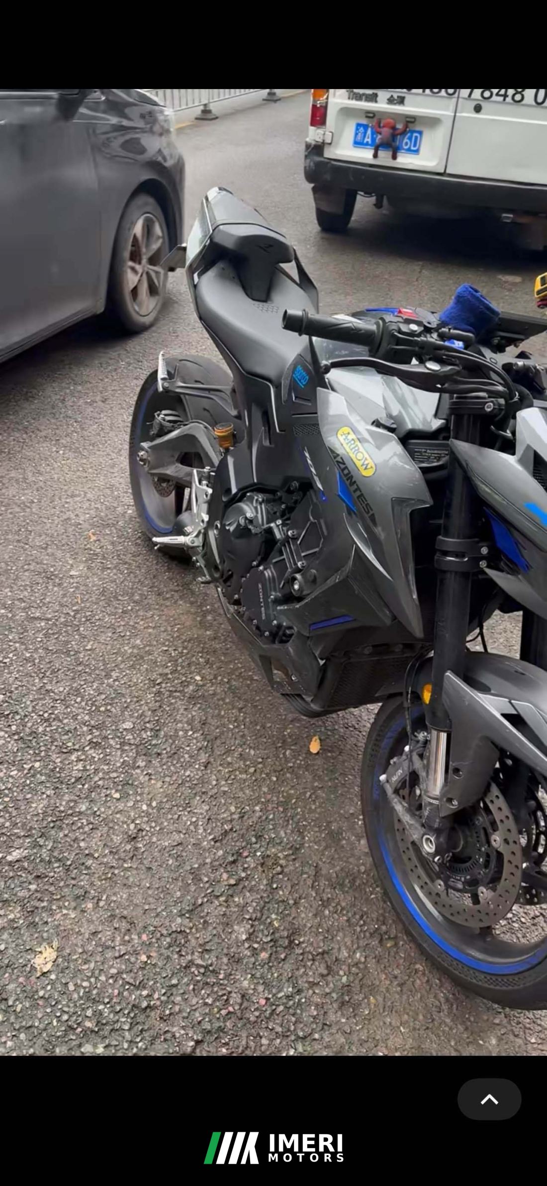 Zontes 703R 700 cc - motorcycle from China
