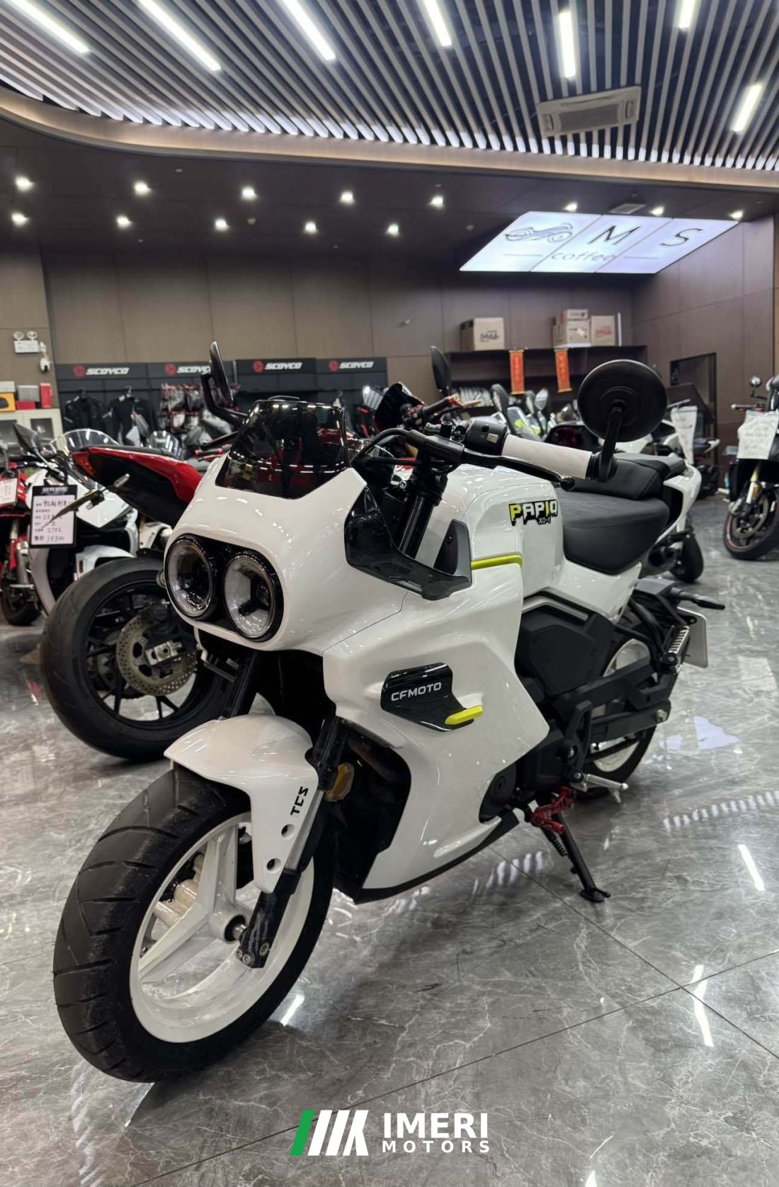 CFMOTO XO Papio 125 cc - მოტოციკლი ჩინეთიდან