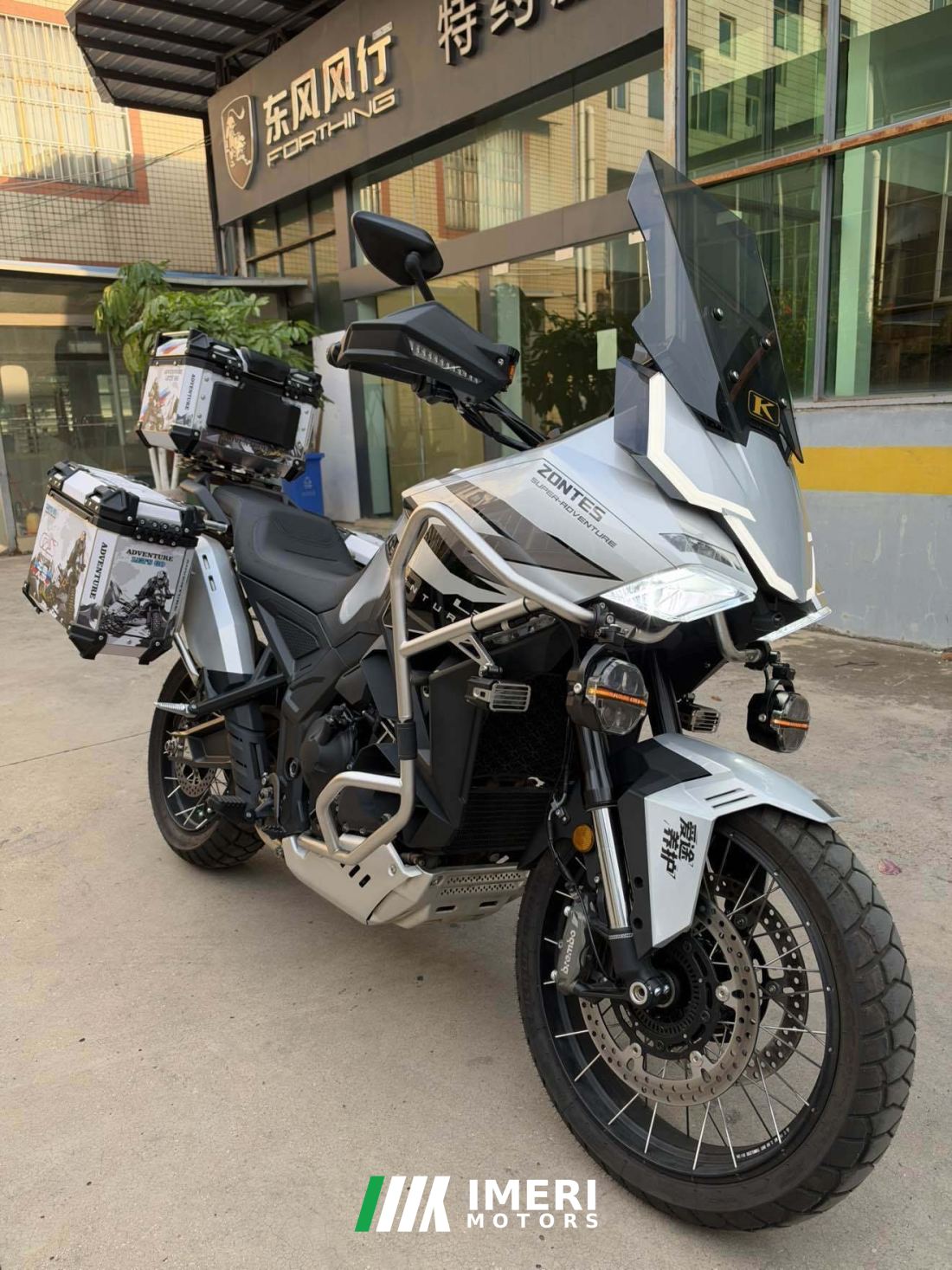 Zontes 703F 700 cc - motorcycle from China