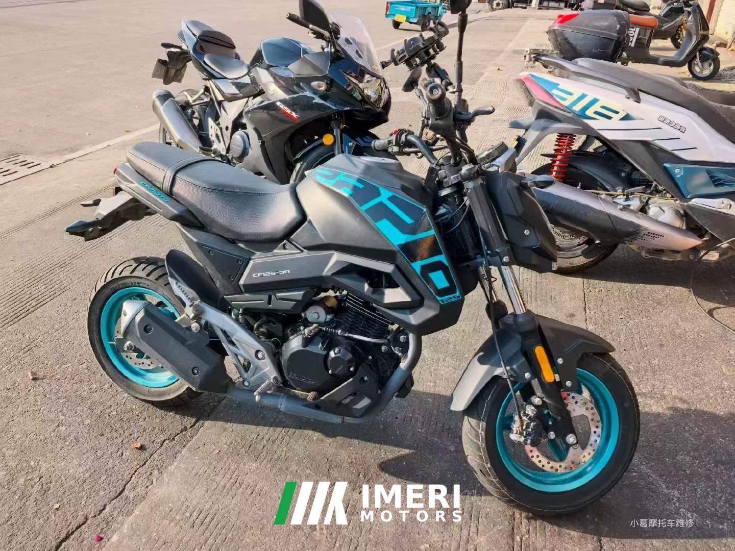 2018 CFMOTO ST Papio 125 cc