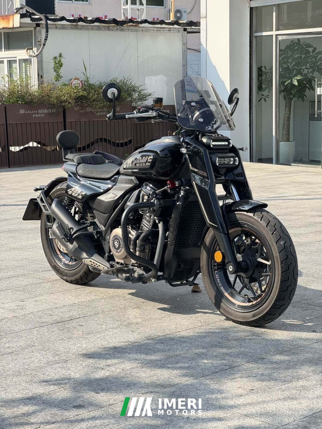 Cyclone AQS401 400 cc - მოტოციკლი ჩინეთიდან