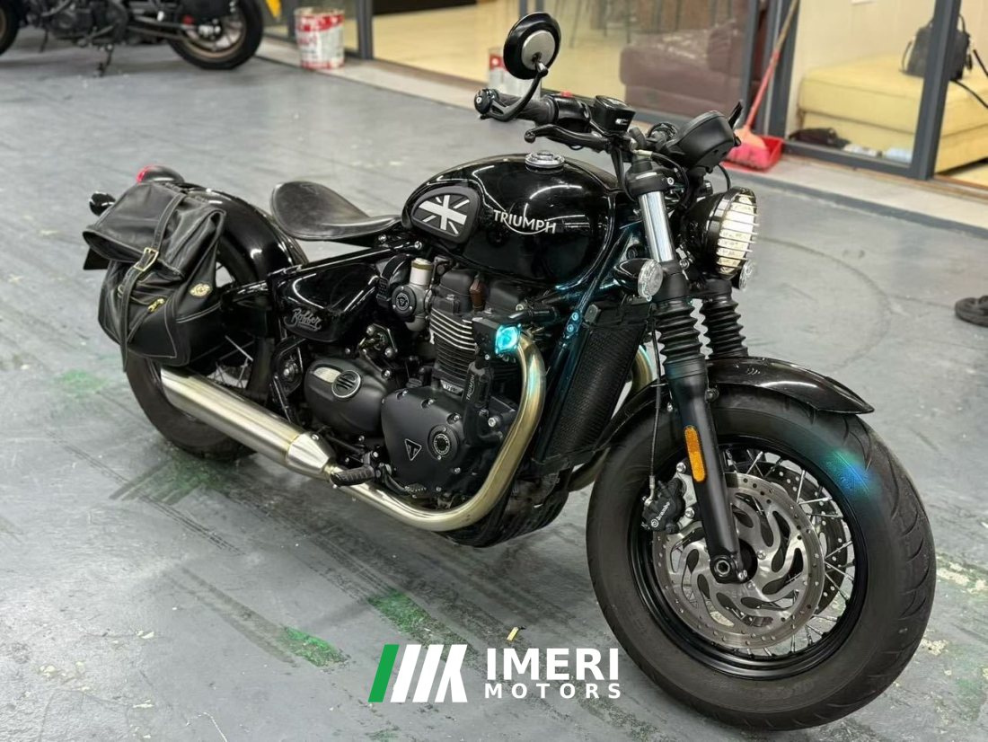 Triumph Bonneville Bobber 1200 cc - მოტოციკლი ჩინეთიდან