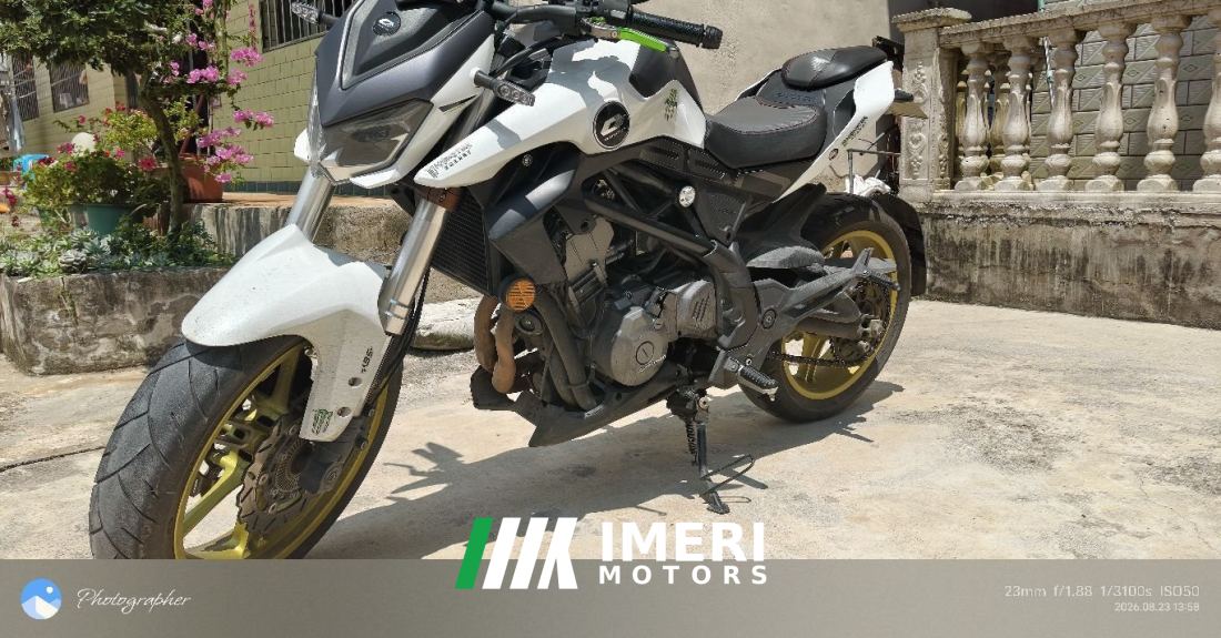 QJMOTOR Chase 350 - მოტოციკლი ჩინეთიდან
