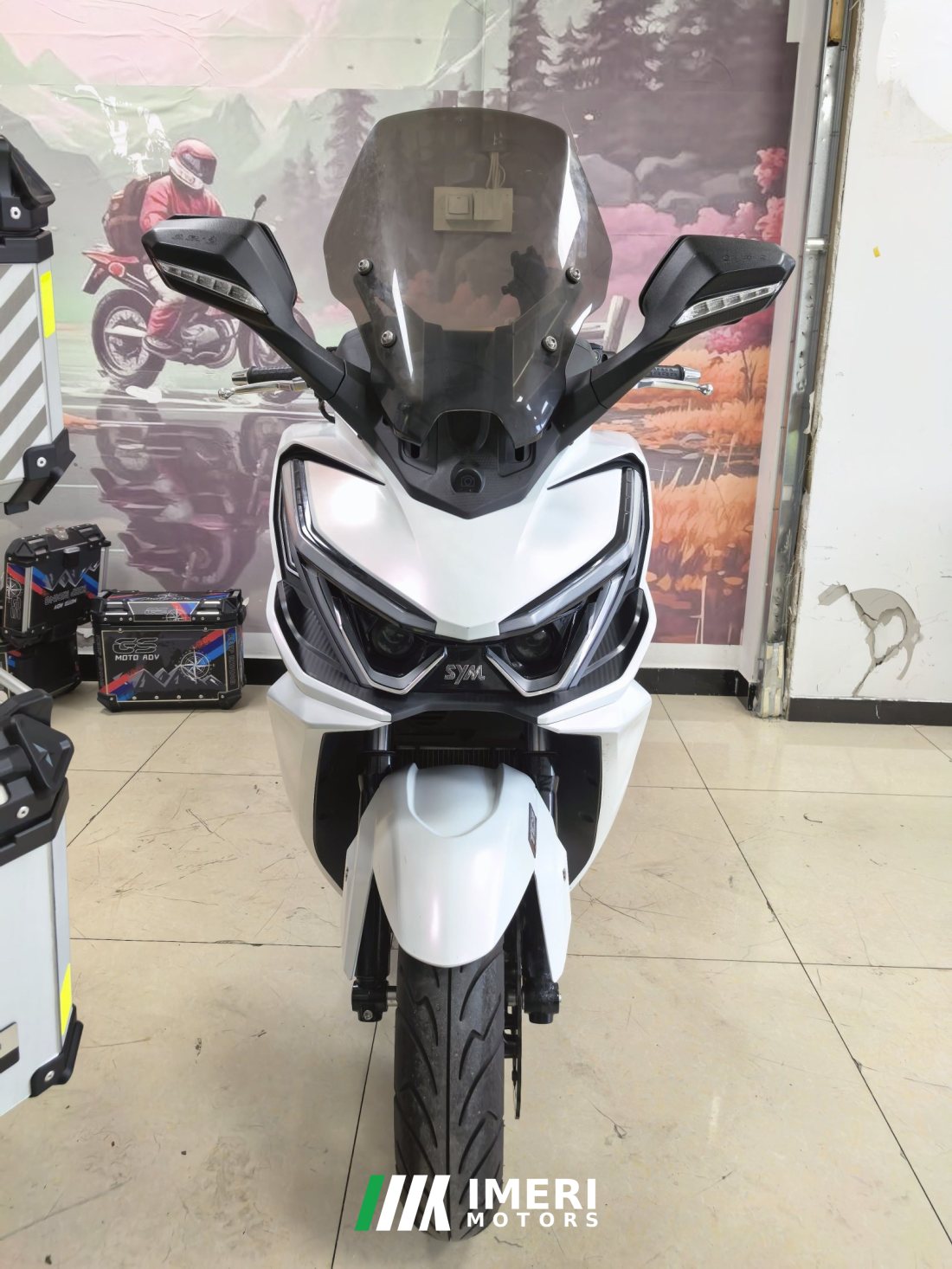 SYM Cruisym 400 - მოტოციკლი ჩინეთიდან