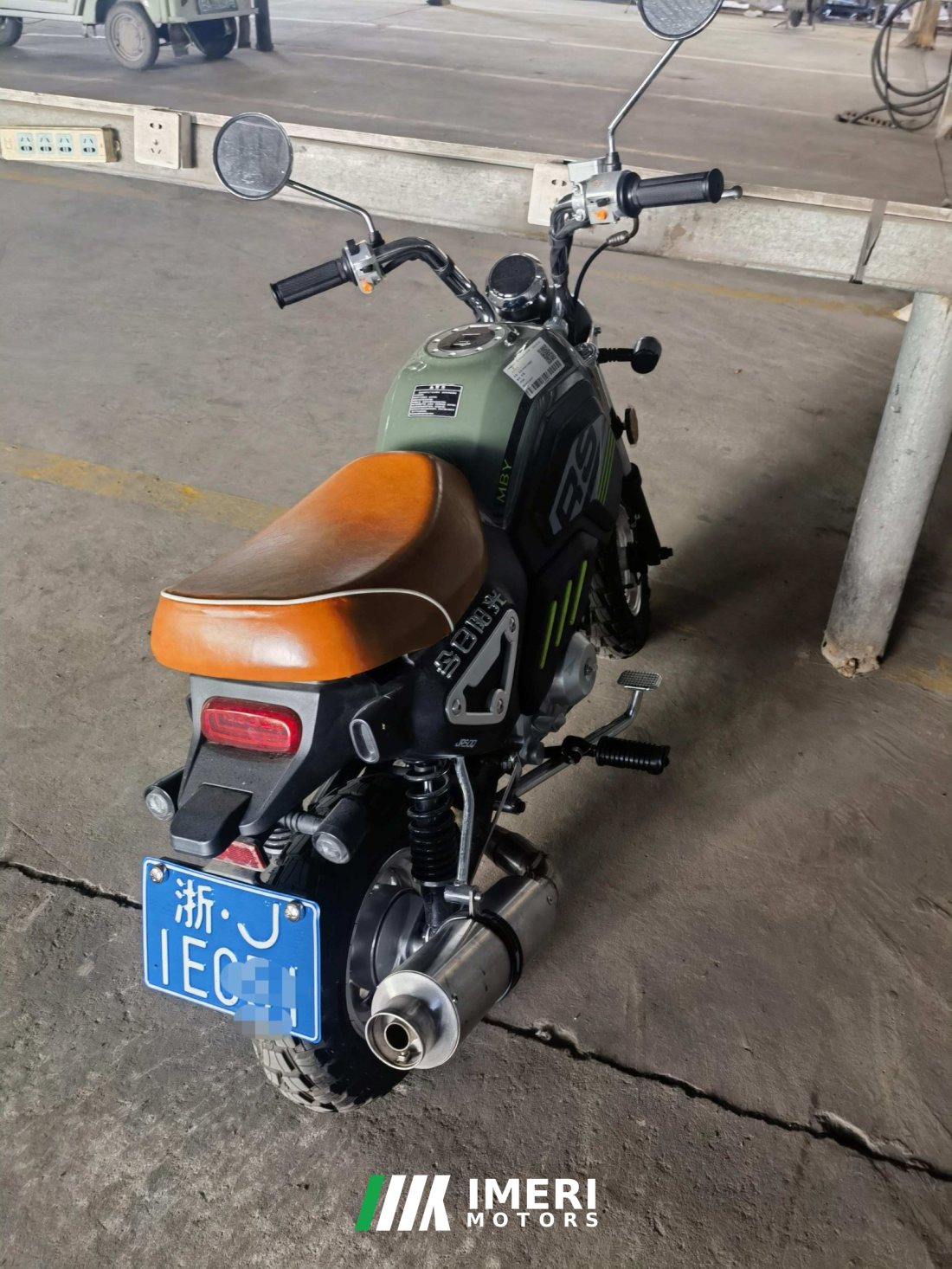 MBY Tank 50 cc - მოტოციკლი ჩინეთიდან