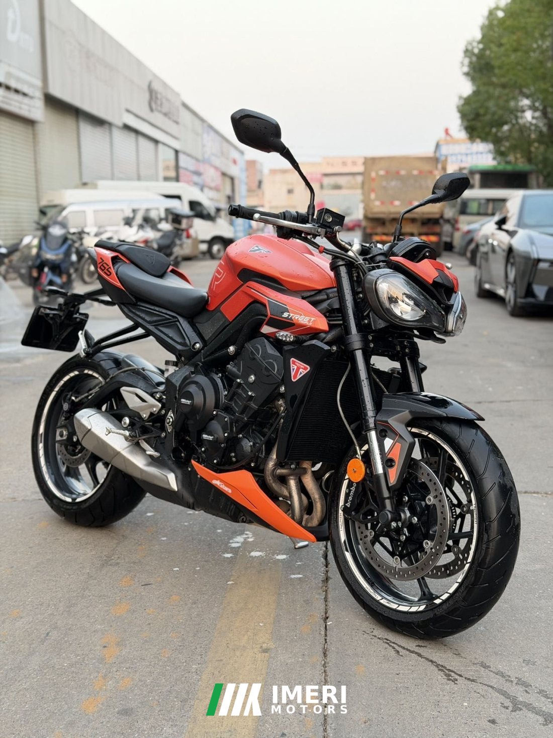 Triumph Street Triple 765 - მოტოციკლი ჩინეთიდან
