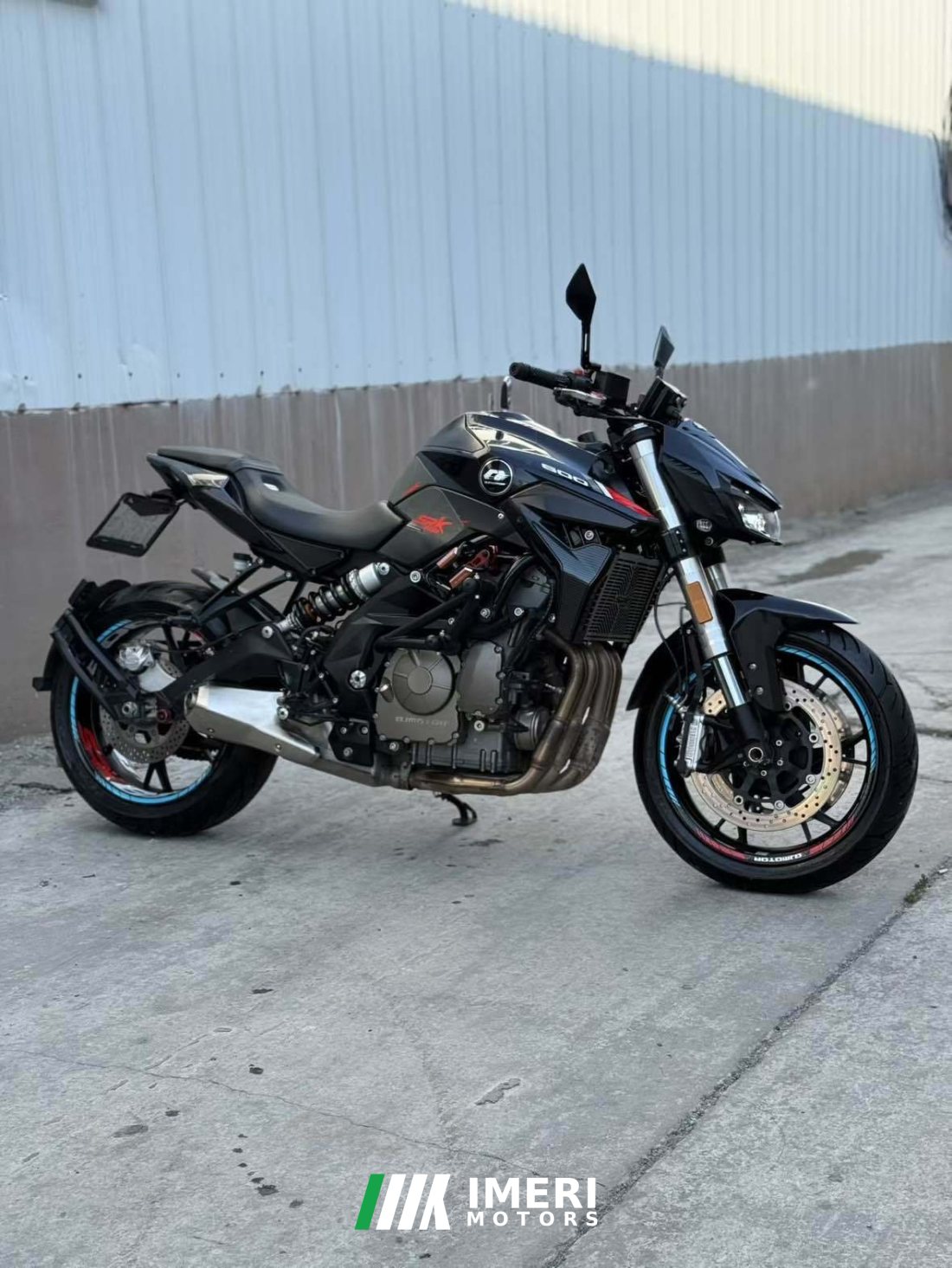 QJMOTOR 600 - მოტოციკლი ჩინეთიდან