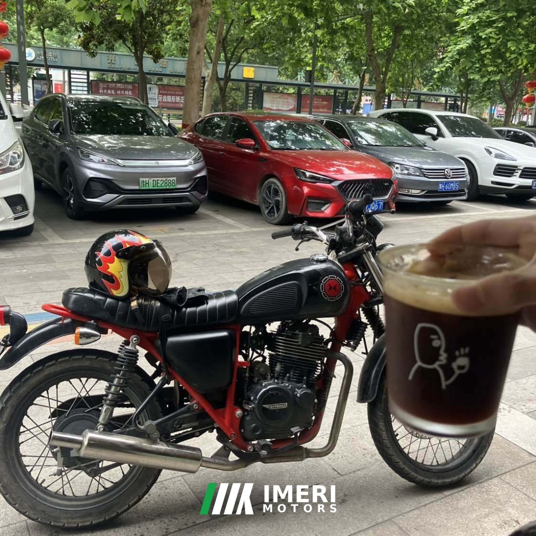 SHINERAY 440 - motorcycle from China