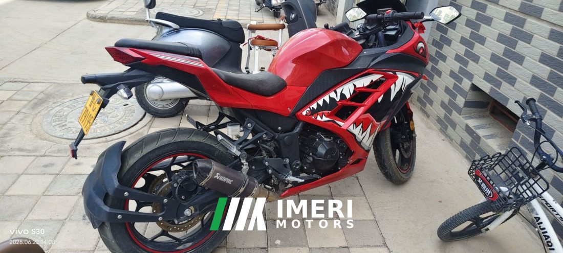 Dalishen F8 400 cc - მოტოციკლი ჩინეთიდან