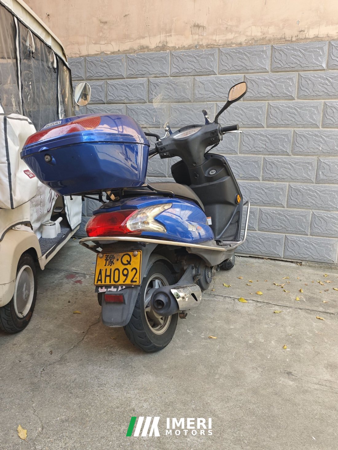 Jinan Suzuki UM 125 - motorcycle from China
