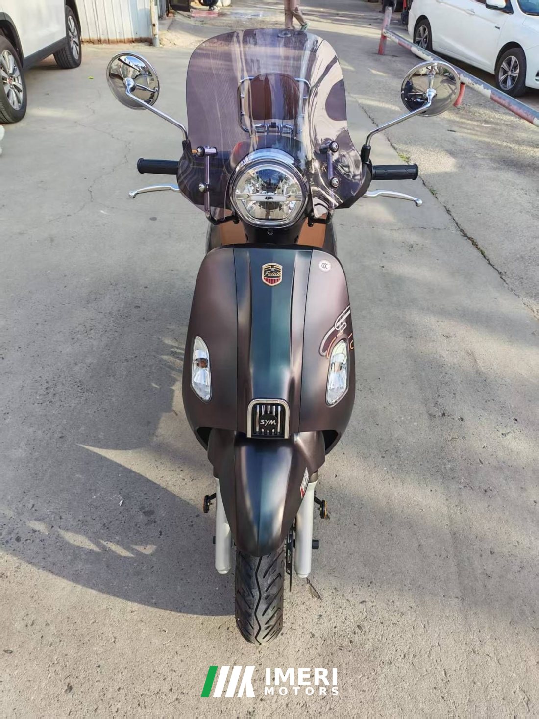 SYM Fiddle 125 cc - მოტოციკლი ჩინეთიდან