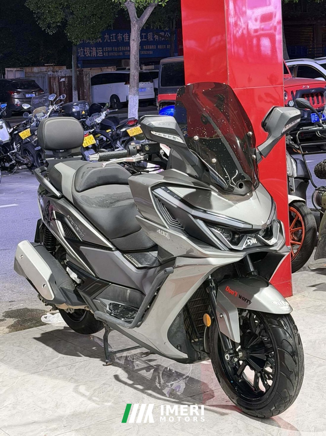 SYM Cruisym 400 - მოტოციკლი ჩინეთიდან