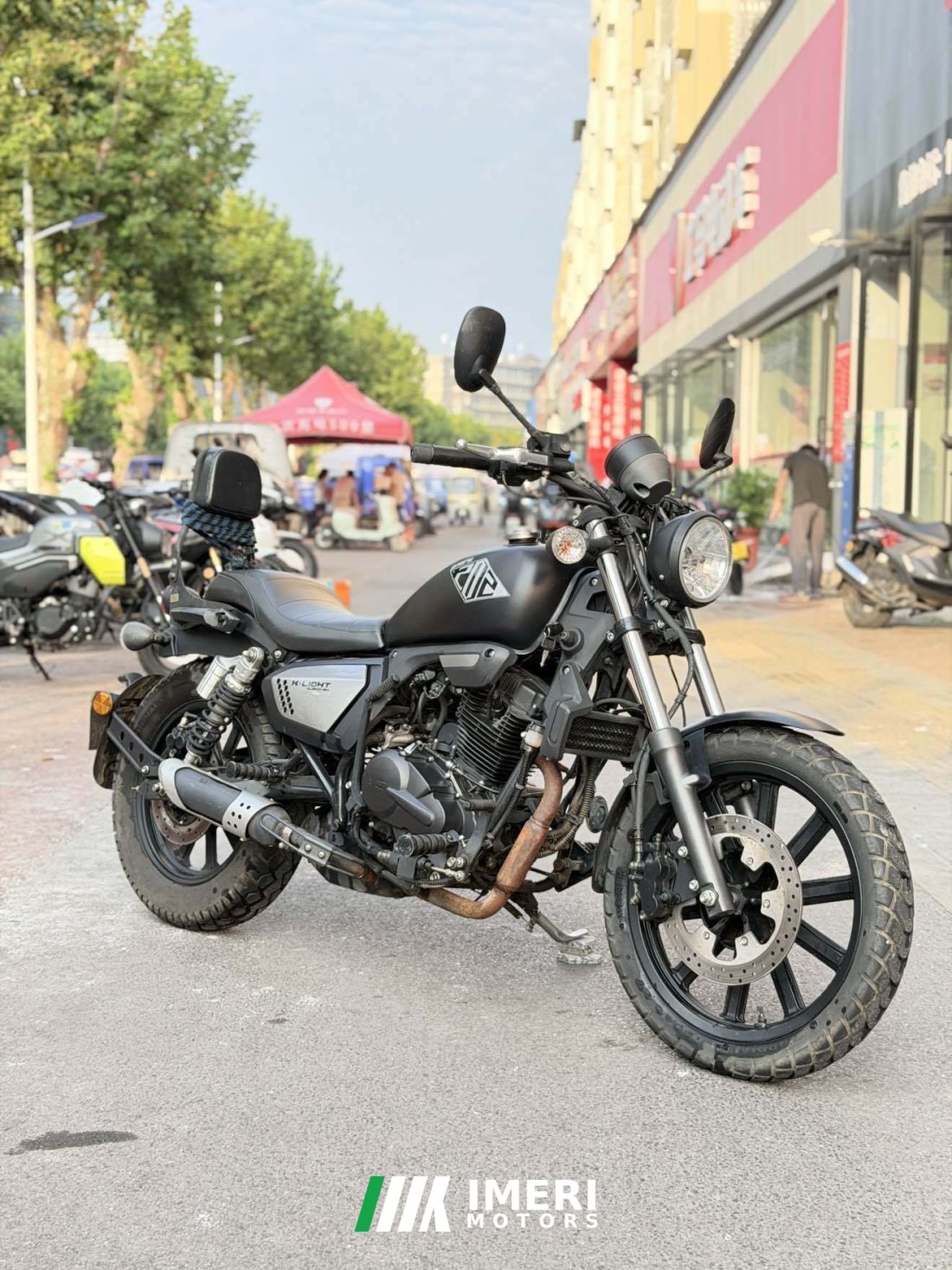 QJMOTOR 202 200 cc - მოტოციკლი ჩინეთიდან