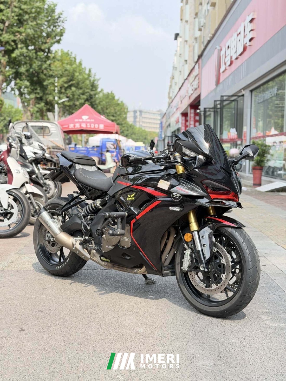 QJMOTOR Sai 600 - მოტოციკლი ჩინეთიდან