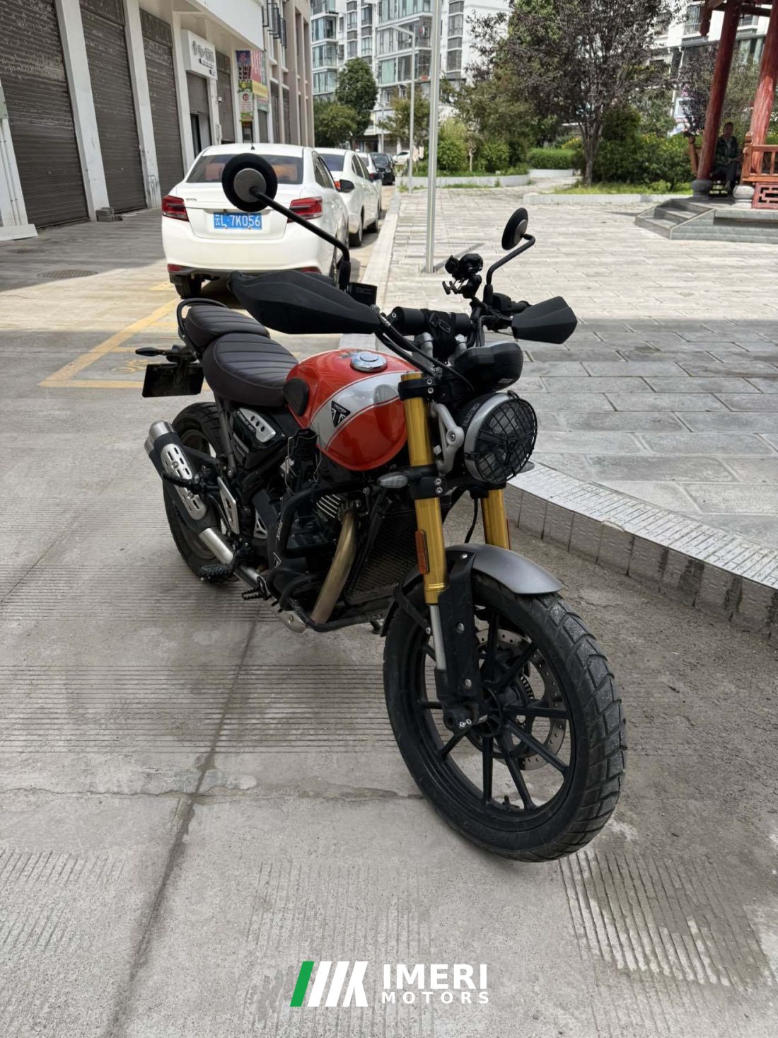Triumph Scrambler 400 X - მოტოციკლი ჩინეთიდან