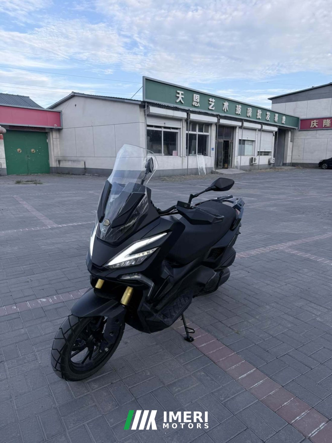 KYMCO Zongshen X350 - მოტოციკლი ჩინეთიდან