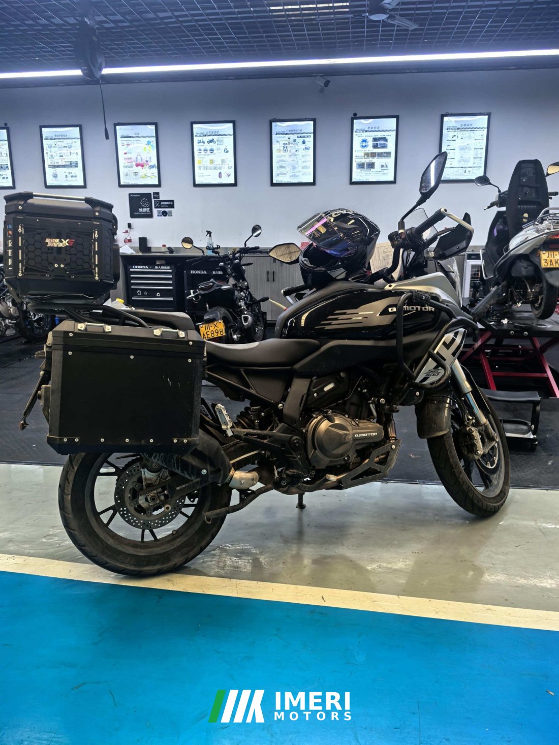 QJMOTOR Snapdragon 600 560 cc - მოტოციკლი ჩინეთიდან