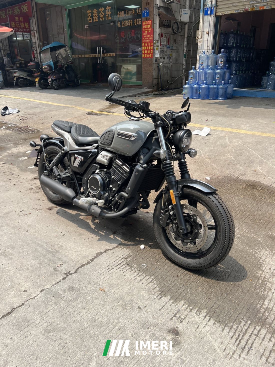 Changjiang Bobbie 400 II - motorcycle from China
