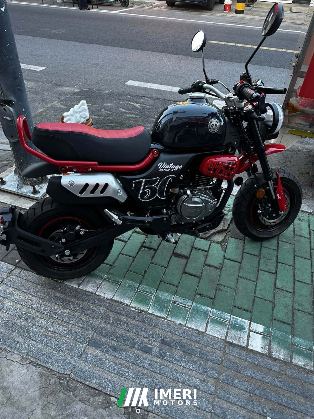 Zongshen Little Bear 150 cc - მოტოციკლი ჩინეთიდან