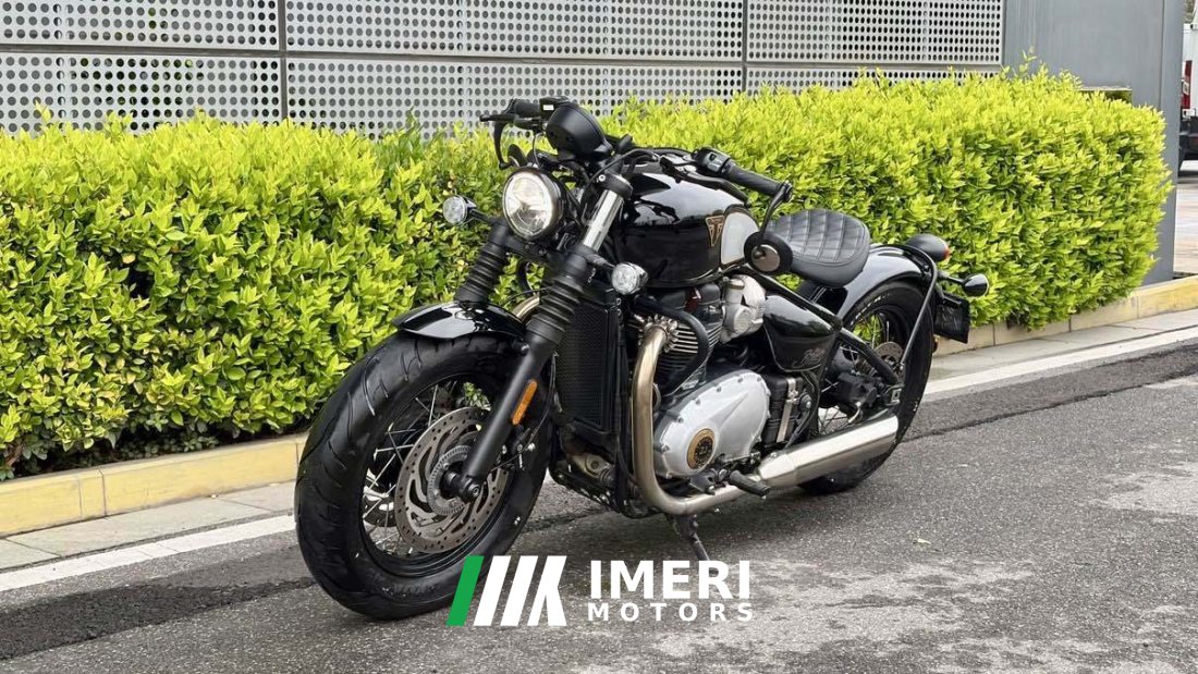 Triumph Bonneville Bobber 1200 cc - მოტოციკლი ჩინეთიდან