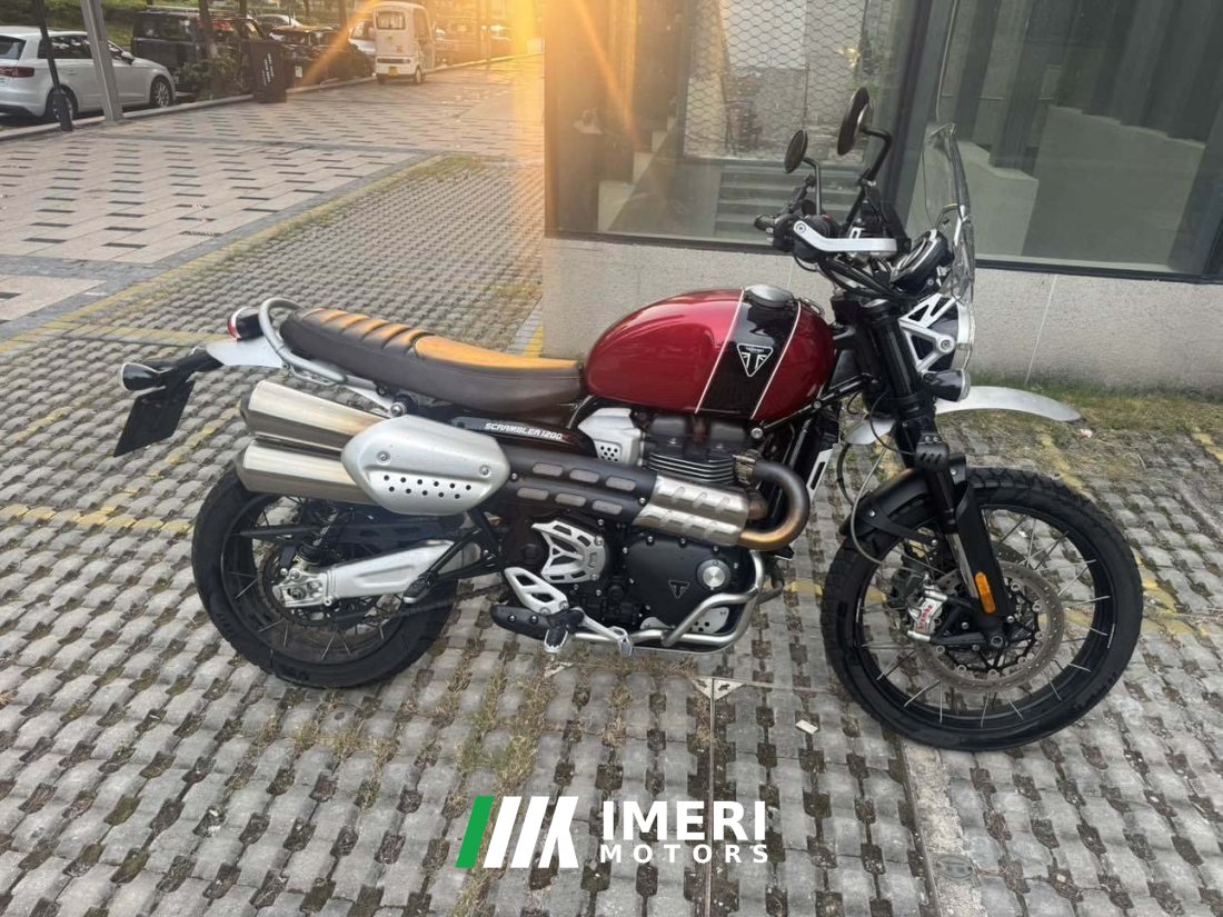 Triumph Scrambler 1200 - მოტოციკლი ჩინეთიდან
