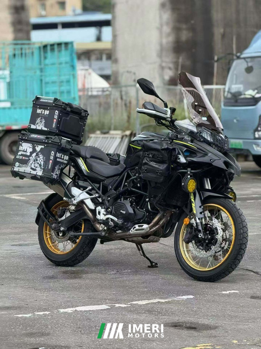 Benelli Jinpeng TRK502 500 cc - მოტოციკლი ჩინეთიდან