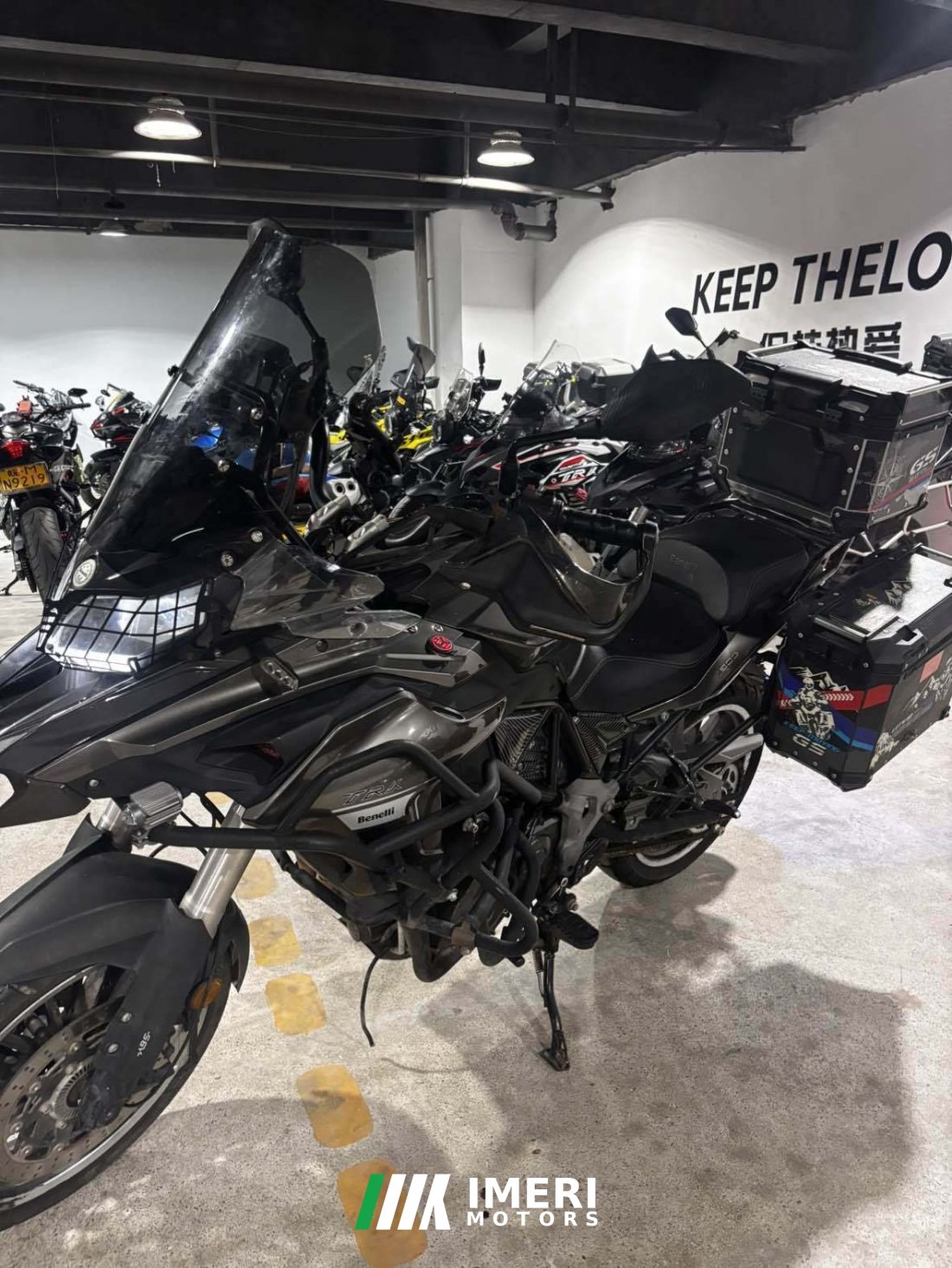 Benelli Jinpeng TRK502 500 cc - მოტოციკლი ჩინეთიდან