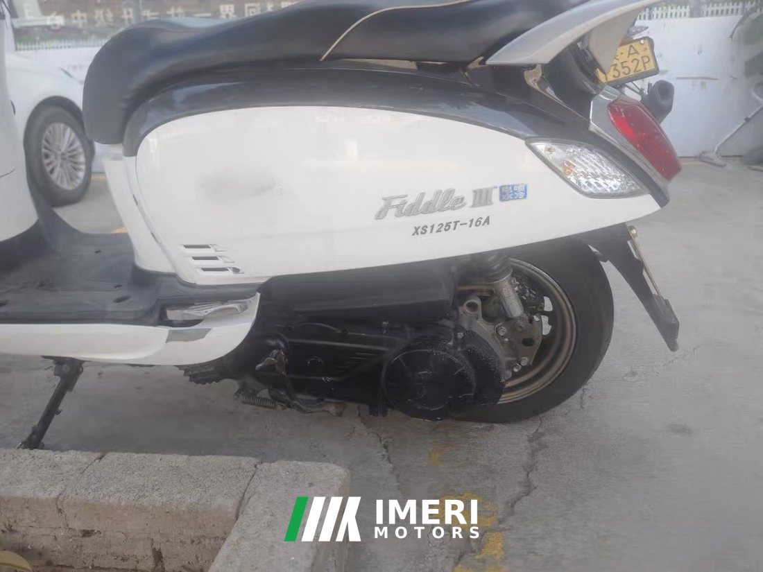 SYM Fiddle 125 cc - მოტოციკლი ჩინეთიდან