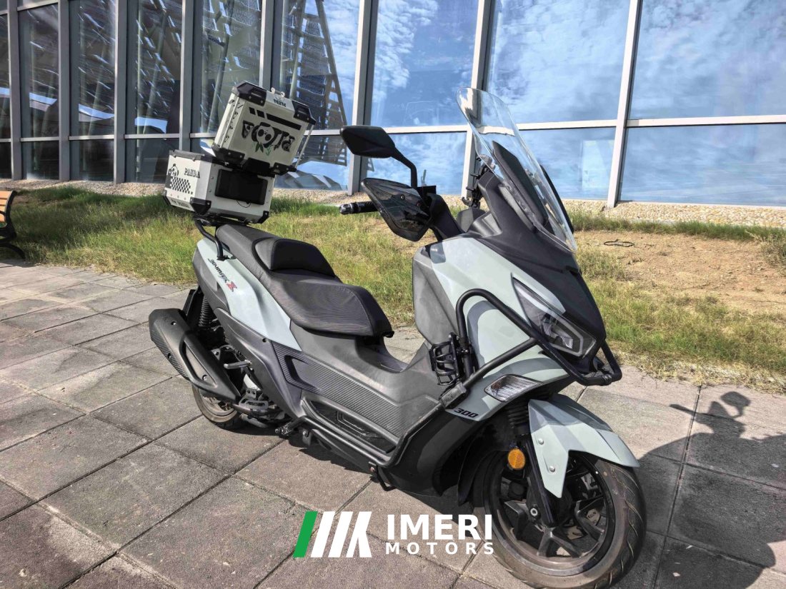 SYM Joymax Z 300 - მოტოციკლი ჩინეთიდან