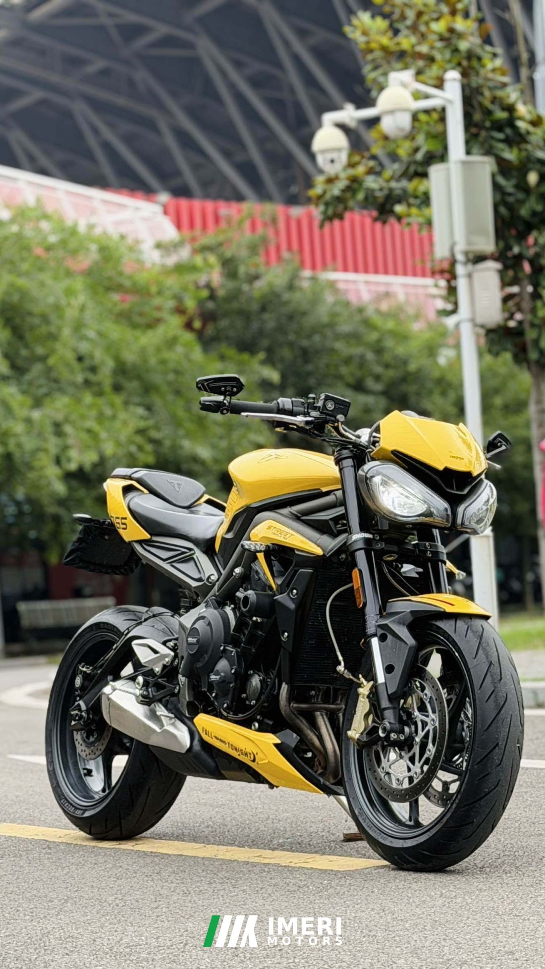 Triumph Street Triple 765 - მოტოციკლი ჩინეთიდან