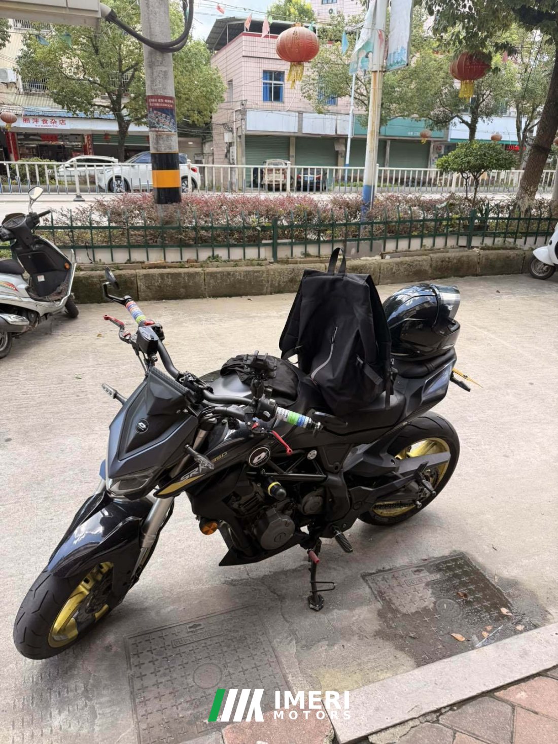QJMOTOR Chase 350 - მოტოციკლი ჩინეთიდან