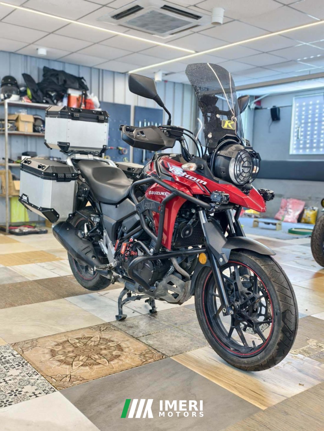 Haojue Suzuki DL250 - მოტოციკლი ჩინეთიდან