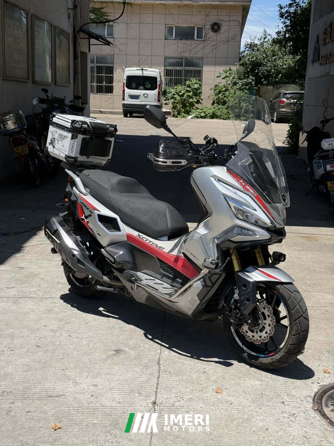 KYMCO Zongshen X350 - მოტოციკლი ჩინეთიდან