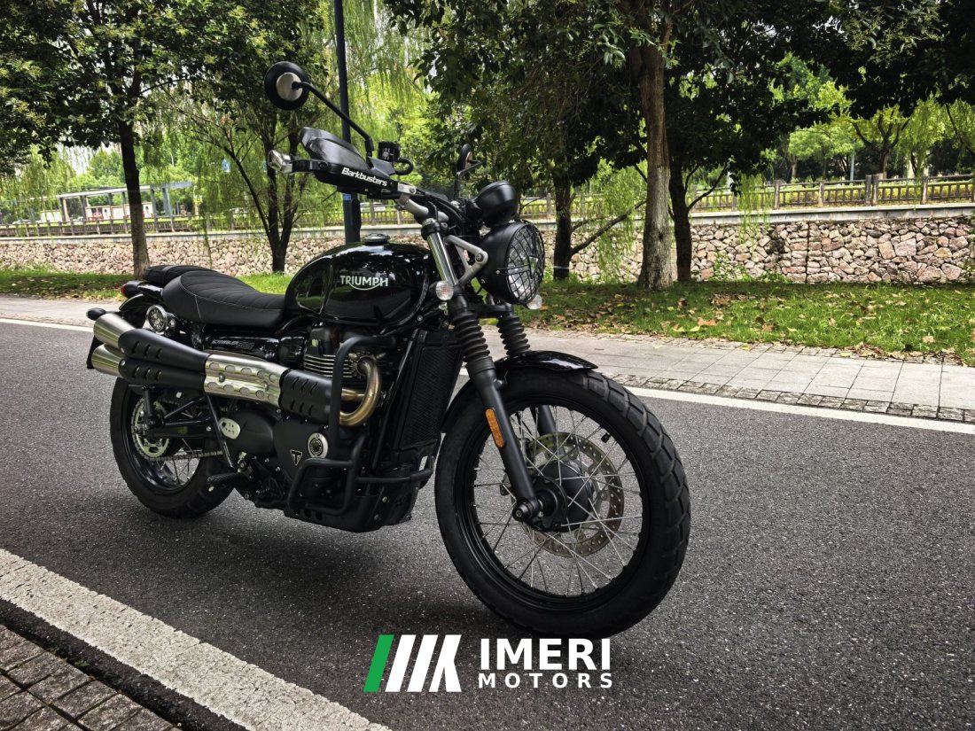 Triumph Scrambler 900 - მოტოციკლი ჩინეთიდან