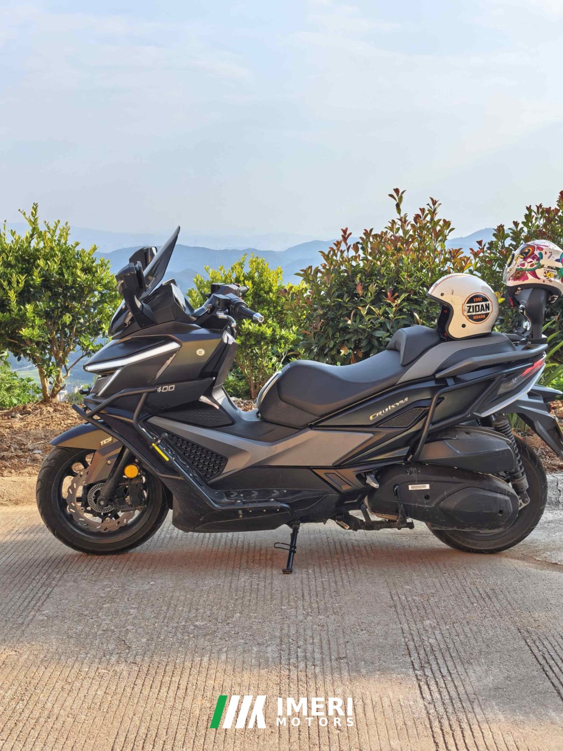 SYM Cruisym 400 - მოტოციკლი ჩინეთიდან