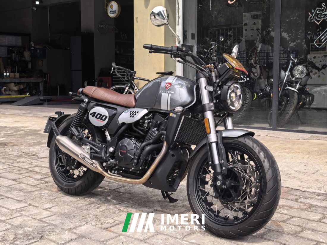 Cyclone RE3 380 cc - მოტოციკლი ჩინეთიდან