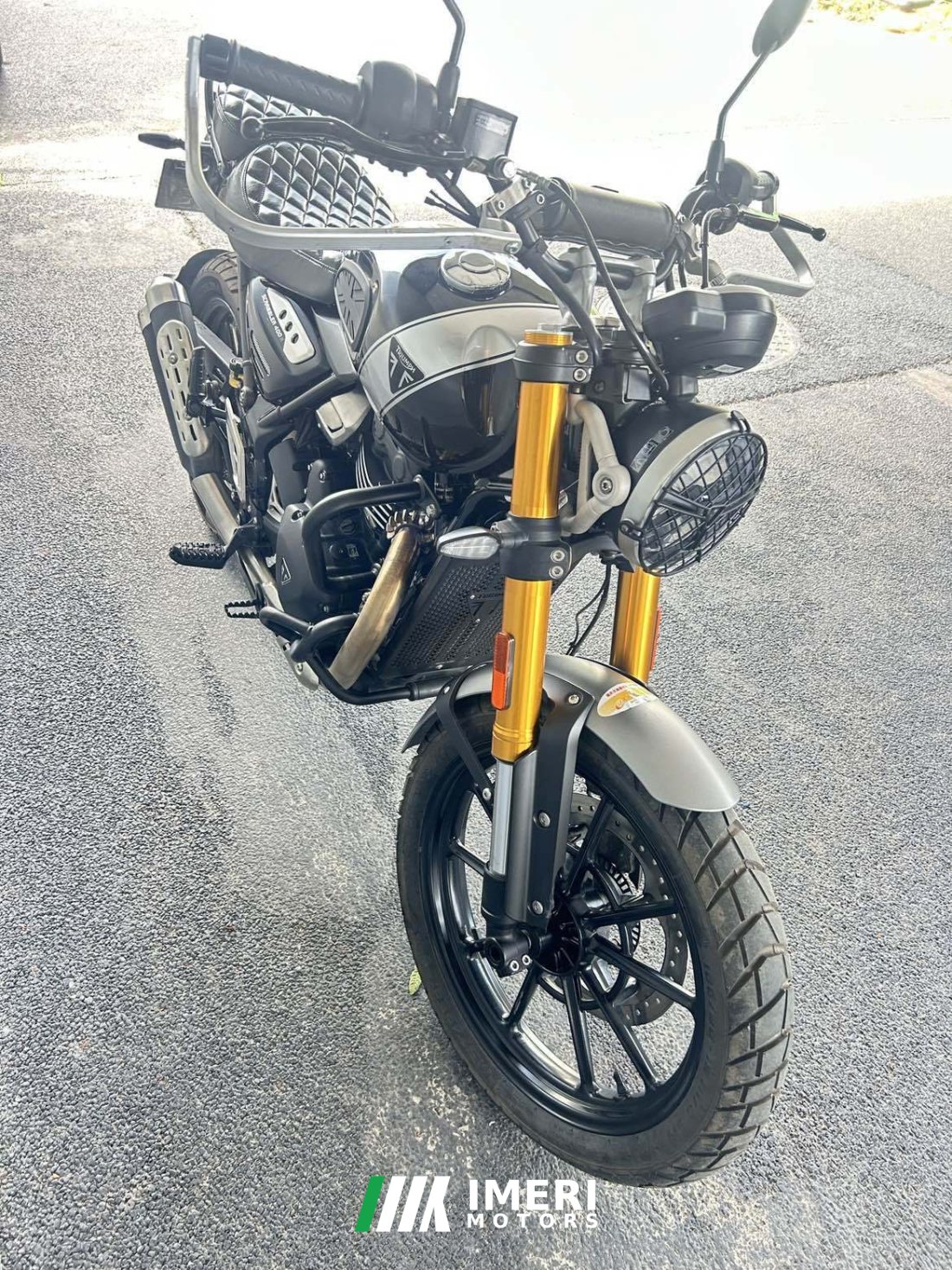 Triumph Scrambler 400 X - მოტოციკლი ჩინეთიდან