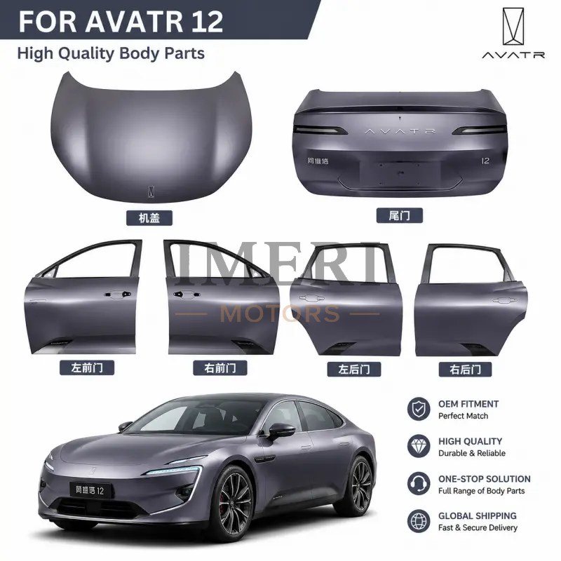 Full Body Panels - 4 Doors + Front Hood + Rear Tailgate - AVATR 12