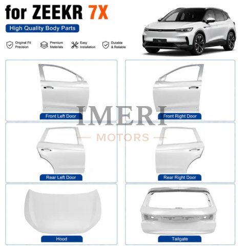 Full Body Panels - 4 Doors + Front Hood + Rear Tailgate ZEEKR 7X