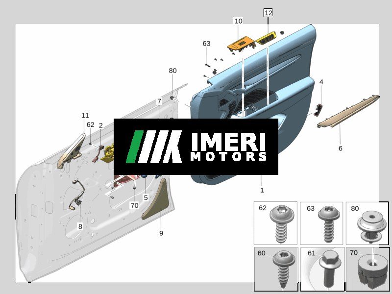 Front Door Trim Panel (Right) - Zeekr 001