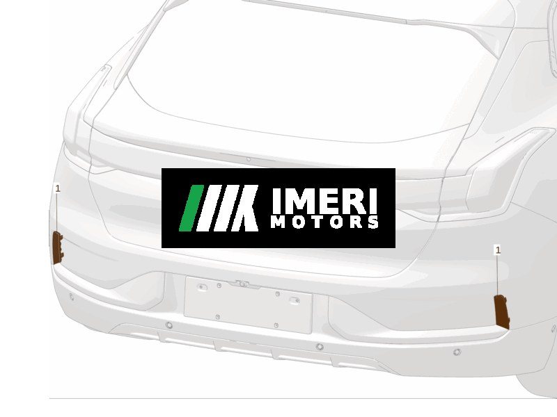 Rear Reflector (Left/Right) - Zeekr 001