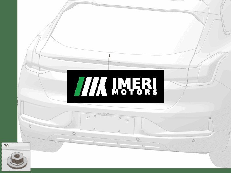 Tailgate Soft Handle - Zeekr 001