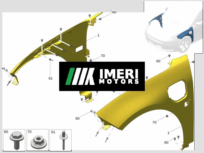 Front Fender - Zeekr 001