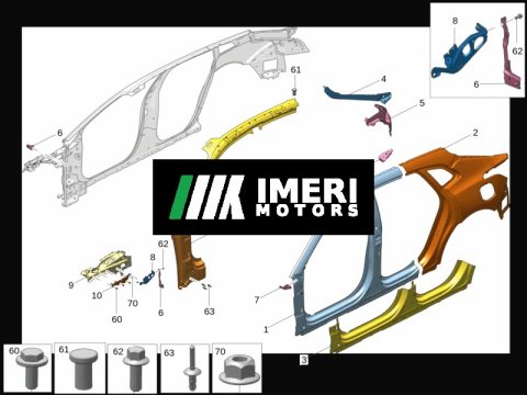 8892480603C15 - Side Outer Panel Front Section Zeekr 001