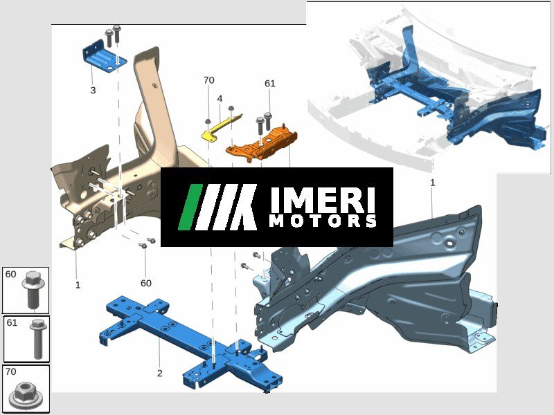 Front Longitudinal Beam - Zeekr 001