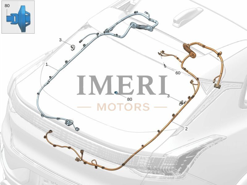 Tailgate Wiring Harness - Zeekr 001