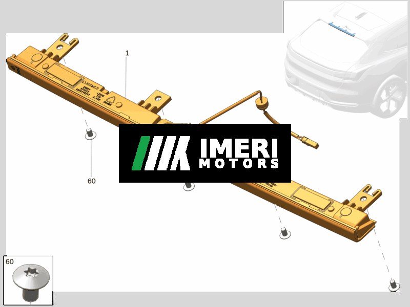 High-mounted Stop Lamp - Zeekr 001