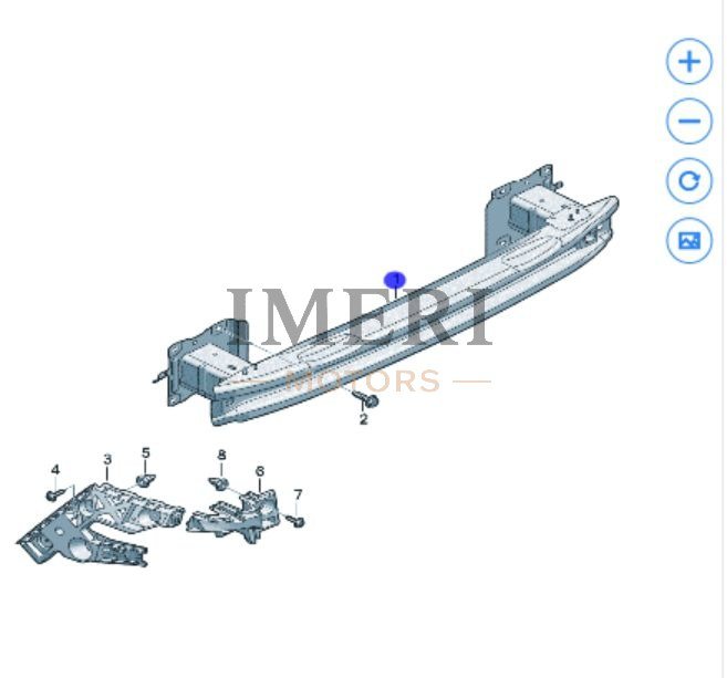 Guide Bracket Right - For Volkswagen Anhui ID.UNYX (06) - Volkswagen ID.UNYX 06
